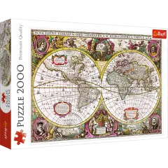 2000 Piece Jigsaw Puzzles, New Land Puzzle, Earth Puzzle, Historical Puzzle, Old World Puzzle, Adult Puzzles, Trefl 27095