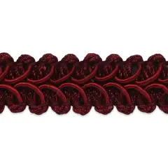 10 yards of Alice Classic Woven BraidTrim | 10 yard cut Burgundy