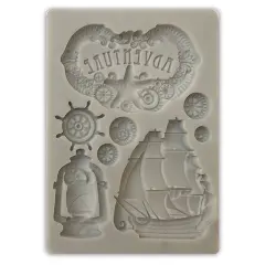 Stamperia Silicone Mould A6-Songs Of The Sea Adventure