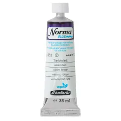 Schmincke Norma Blue Water-Mixable Oil Paint - Violet Dark, 35 ml