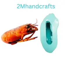 1pc Realistic Cooked Lobster Body Silicone Mold| Food Shape Silicone Mold| Soap| Candle | Mold for Wax| Mold for Resin| Not Food Grade