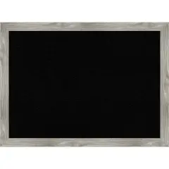 Dove Greywash Square Framed Corkboard, Black Cork