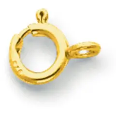 Gold Filled Spring Ring Clasp - Pack of 6