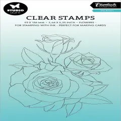 Studio Light Clear Stamp-Nr. 540, Big Roses
