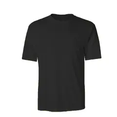 RADYAN&reg; High Visibility Safety Short Sleeve Crewneck T-Shirt Black
