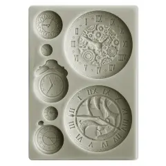 Stamperia Silicone Mould A6-Around The World Clocks