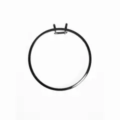 Large Spring Metal Embroidery Hoop Nurge 160-1 Deep Black
