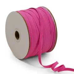 1/4" Elastic Band - 100 Yard Spool Fuchsia
