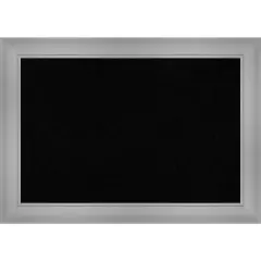 Flair Framed Corkboard, Black Cork Flair Nickel