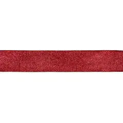 Northlight Red Glittered Christmas Wired Craft Ribbon 2.5" x 10 Yards
