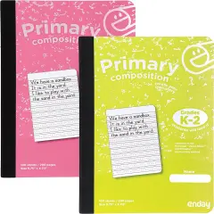 Enday 100 Ct. Primary Composition Book Purple
