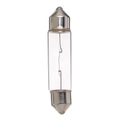 Satco S6988 10W 24V T3.25 Clear SV8.5-8 Festoon Festoon Xenon Miniatures Lamps