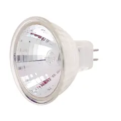 Satco 20w Halogen MR11 FTD/C Sub Miniature GZ4 Bi Pin base 12v Clear Bulb