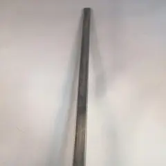 Stained Glass Reinforcing Bar, 1/8 x 1/4in Zinc Coated Steel rebar 3ft x 2 Pieces