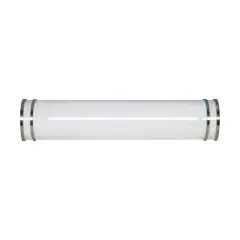 Nuvo Glamour LED 25-in Vanity Fixture Brushed Nickel Finish CCT Selectable CCT Tunable