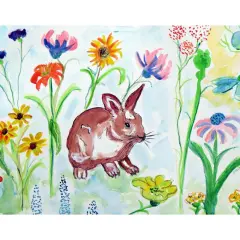 Betsy Drake Whiskers Place Mat Set of 4