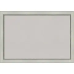 Flair Framed Corkboard, Grey Cork Flair Silver Patina
