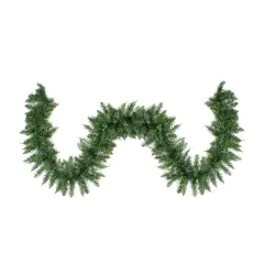 Northlight Buffalo Fir Artificial Commercial Christmas Garland - 50' x 12" - Unlit Green