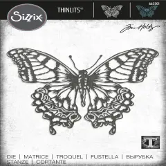 Sizzix Thinlits Die By Tim Holtz-Perspective Butterfly
