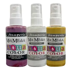 Stamperia Aquacolor 3/Pkg-Romance Forever