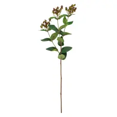 Allstate Hypericum Berry Artificial Floral Spray - 29" - Burgundy Red