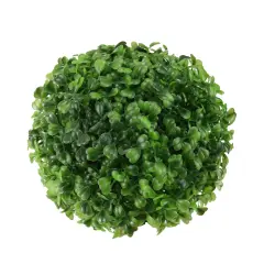 Northlight Two-Toned Artificial Boxwood Topiary Garden Ball - 7.75" Green