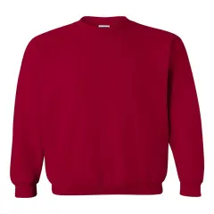 Gildan&reg; Heavy Blend Long Sleeve Crewneck Sweatshirt Cardinal red