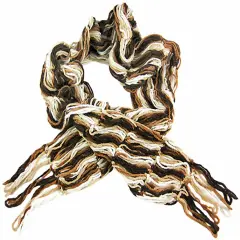 EarthRagz Multicolor Recycled Yarn Knit Scarf