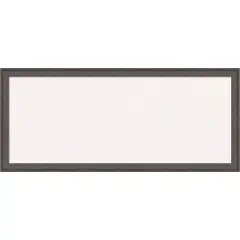 Florence Framed Corkboard, White Cork Pewter