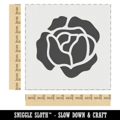 Head of Lettuce Garden Vegetable Wall Cookie DIY Craft Reusable Stencil