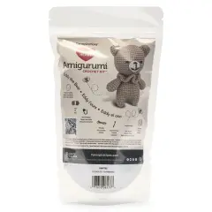 Red Heart Amigurumi Kit-Eddy The Bear