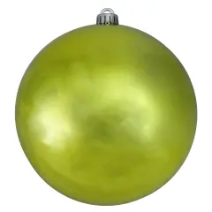 Northlight Shiny Shatterproof Commercial Christmas Ball Ornament - 8" (200mm) - Kiwi Green