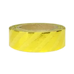 Wrapables&reg; Colorful Washi Masking Tape Stripes on Yellow