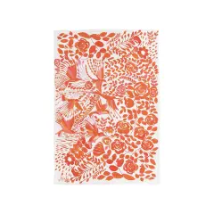 Hummingbird Floral Printed Kitchen Towel