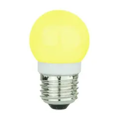 SUNLITE 1w G16 19LED, Yellow Medium Base Bulb