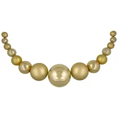 Northlight 6' Gold Shiny and Matte Shatterproof Ball Christmas Swag