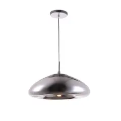 Reflection Collection Pendant D11in H7in Lt:1 Chrome finish
