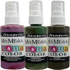 Stamperia Aquacolor 3/Pkg-Woodland