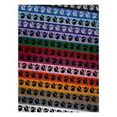 Ninja Face Funny Satin Ribbon for Bows Gift Wrapping DIY Craft Projects - 1" - 3 Yards Latte Ribbon