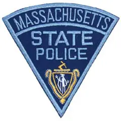 Massachusetts State Police Patch 3"