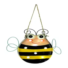 Metal Hanging LED Solar Garden Sculpture Decorative Light Yard Decor Art