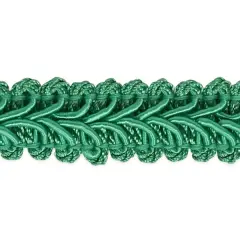 5 yards of Alice Classic Woven BraidTrim | 5 yard cut Turquoise