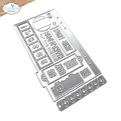 Elizabeth Craft Metal Dies-Tab 5 with sliders