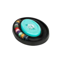 2 in 1 Bobbin Holder with Magnetic Pin Pal, Red, Yellow, Blue, White