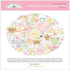 Doodlebug Design Shadow Box Insert Kit-Bundle Of Joy
