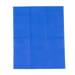 50 Plain Soft 2 Ply Dinner Table Cocktail Paper NAPKINS Royal blue
