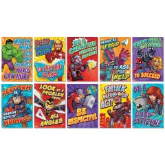 Marvel&trade; Motivational Poster Set Bulletin Board Set, 10 Posters