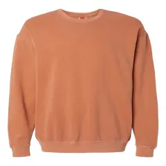 Comfort Colors&reg; Garment Dyed Lightweight Fleece Crewneck Sweatshirt Yam