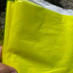 Neon Yellow tinted clear Vinyl