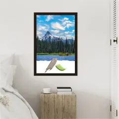 Espresso Brown Wood Picture Frame